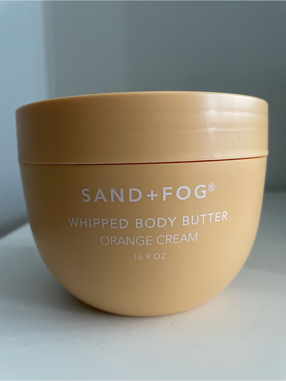 NWT SAND + FOG Orange Cream Whipped Body Butter - 16.9 OZ / 480 G